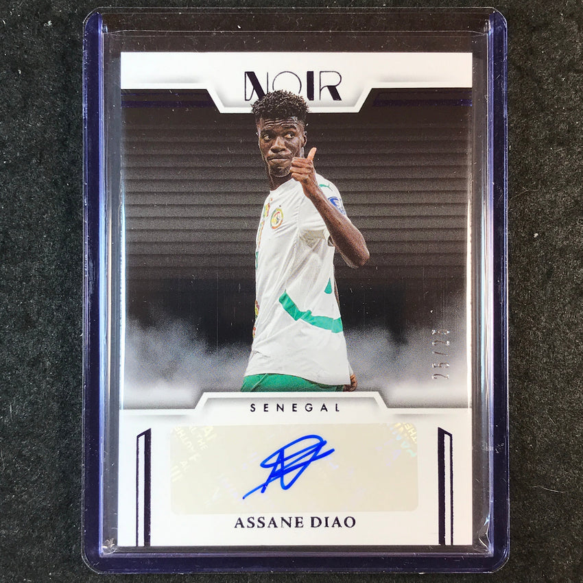 2025-26 Noir Road to FIFA World Cup ASSANE DIAO Color Auto Blue 25/25