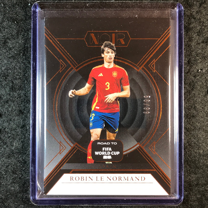 2025-26 Noir Road to FIFA World Cup ROBIN LE NORMAND Base Bronze 56/99 #60