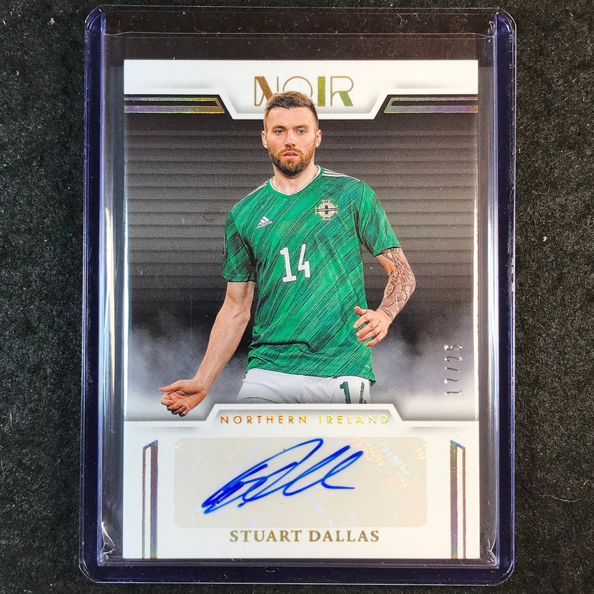 2025-26 Noir Road to FIFA World Cup STUART DALLAS Color Auto Gold 11/25