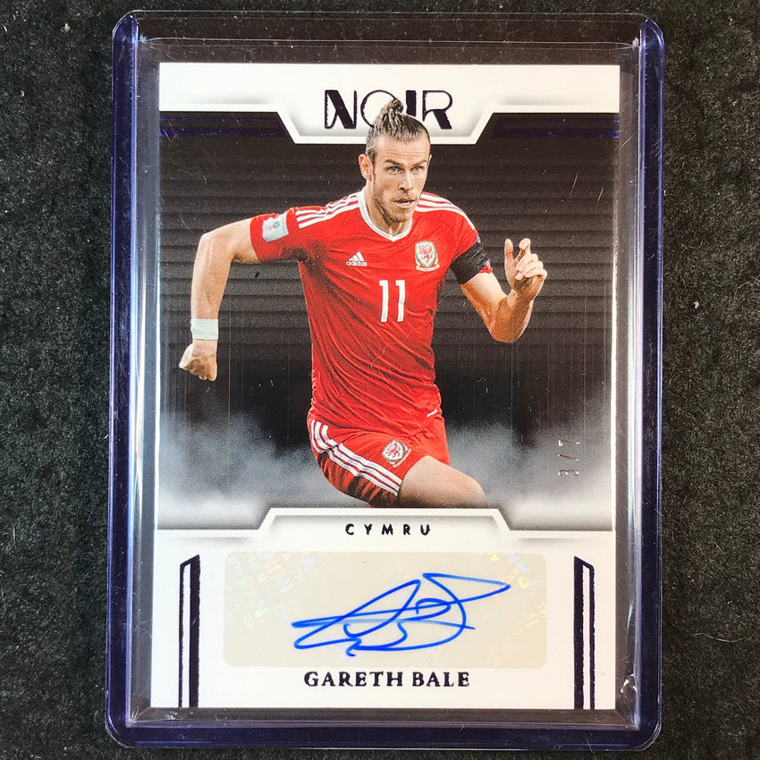 2025-26 Noir Road to FIFA World Cup GARETH BALE Color Auto Blue 3/7