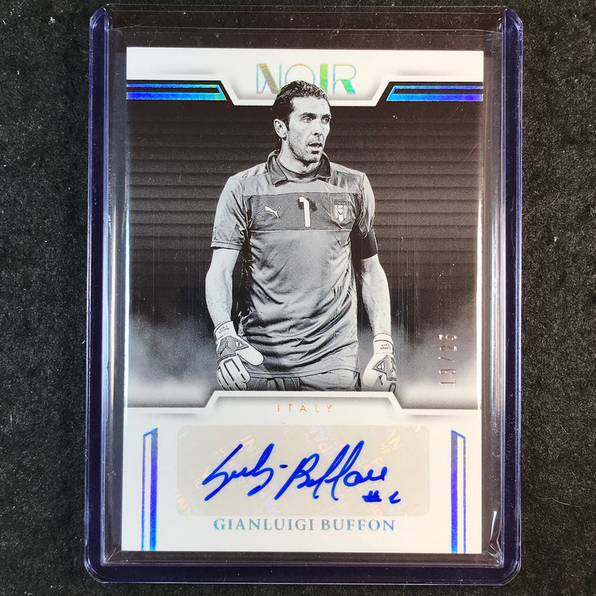 2025-26 Noir Road to World Cup GIANLUIGI BUFFON Black & White Auto Silver 13/25