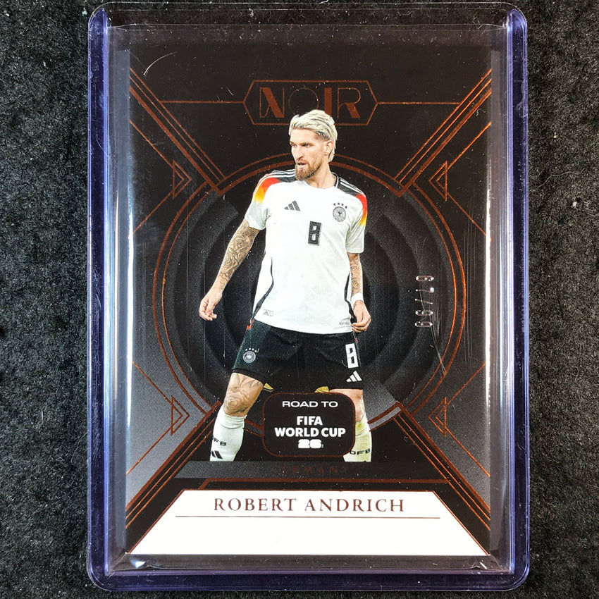 2025-26 Noir Road to FIFA World Cup ROBERT ANDRICH Base Bronze 67/99 #82