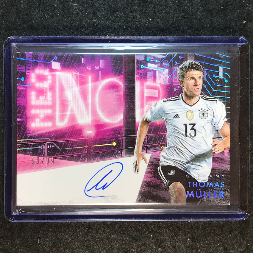 2025-26 Noir Road to FIFA World Cup THOMAS MULLER NEONoir Signatures Auto 90/99