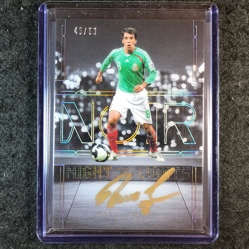 2025-26 Noir Road to FIFA World Cup PAVEL PARDO Night Lights Auto 45/60