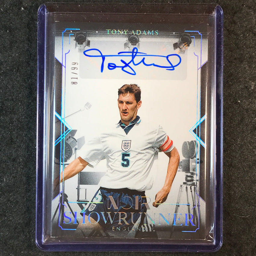 2025-26 Noir Road to FIFA World Cup TONY ADAMS Showrunner Signatures Auto 81/99