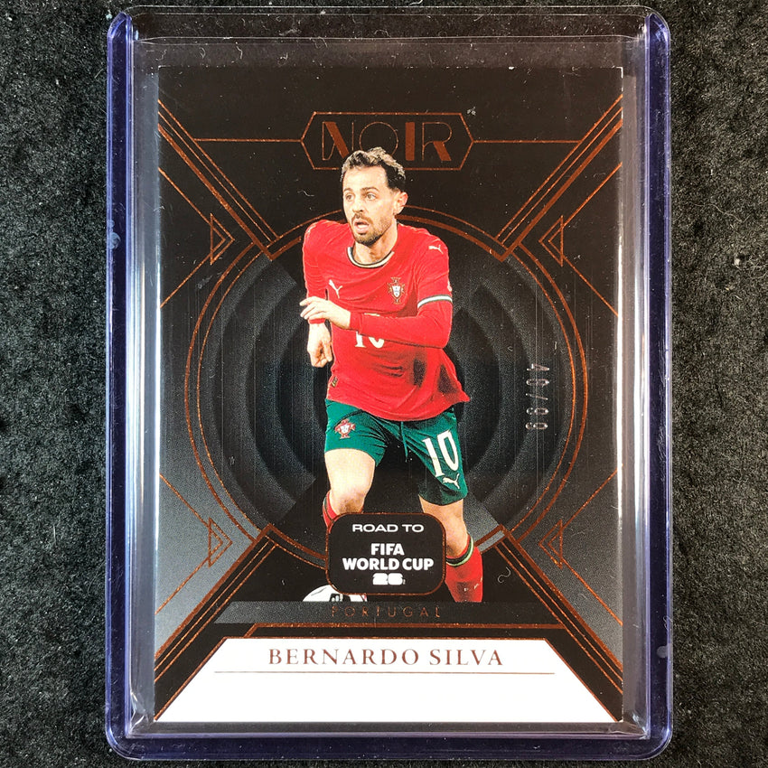 2025-26 Noir Road to FIFA World Cup BERNARDO SILVA Base Bronze 48/99 #91