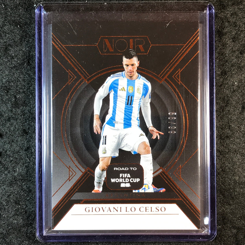 2025-26 Noir Road to FIFA World Cup GIOVANI LO CELSO Base Bronze 56/99 #8