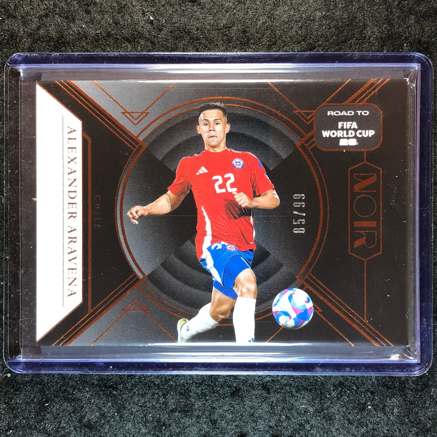 2025-26 Noir Road to FIFA World Cup ALEXANDER ARAVENA Base Bronze 85/99 #134