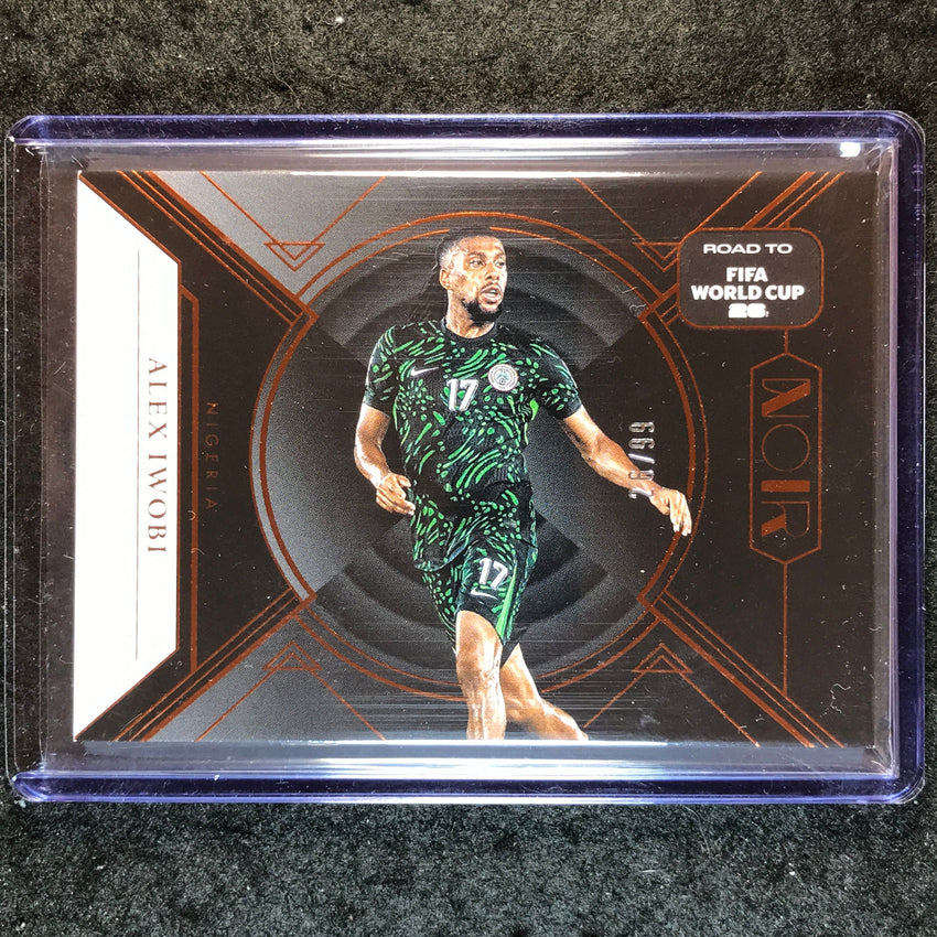 2025-26 Noir Road to FIFA World Cup ALEX IWOBI Base Bronze 26/99 #137