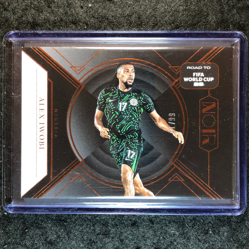 2025-26 Noir Road to FIFA World Cup ALEX IWOBI Base Bronze 41/99 #137