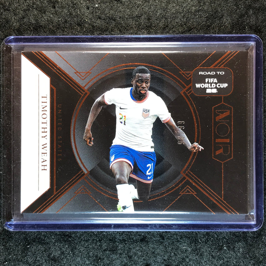 2025-26 Noir Road to FIFA World Cup TIMOTHY WEAH Base Bronze 98/99 #140