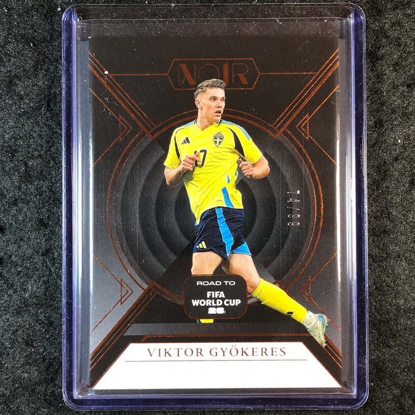 2025-26 Noir Road to FIFA World Cup VIKTOR GYOKERES Base Bronze 74/99 #13