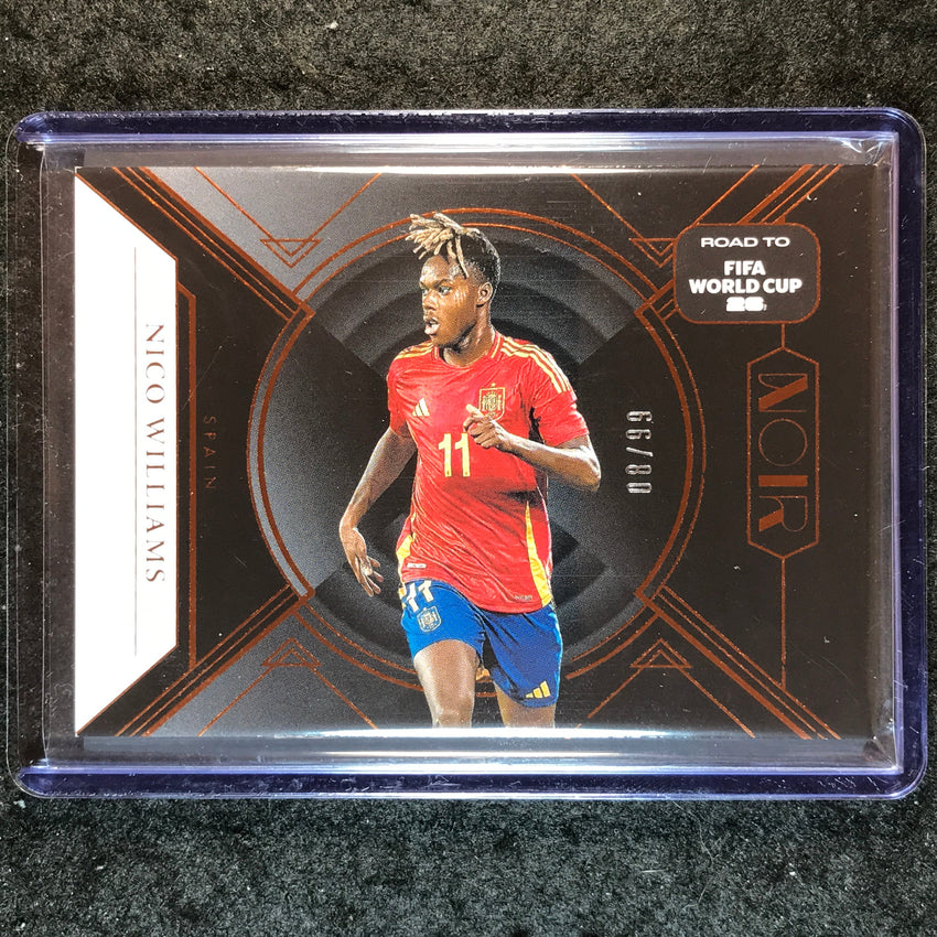 2025-26 Noir Road to FIFA World Cup NICO WILLIAMS Base Bronze 8/99 #157