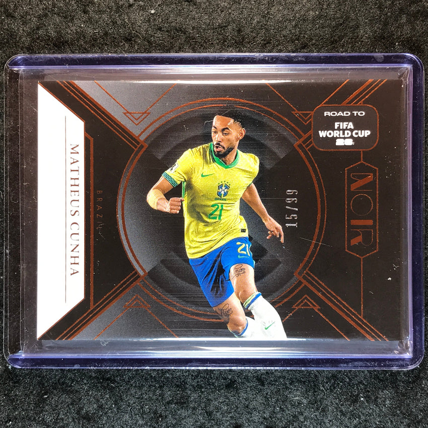 2025-26 Noir Road to FIFA World Cup MATHEUS CUNHA Base Bronze 15/99 #168