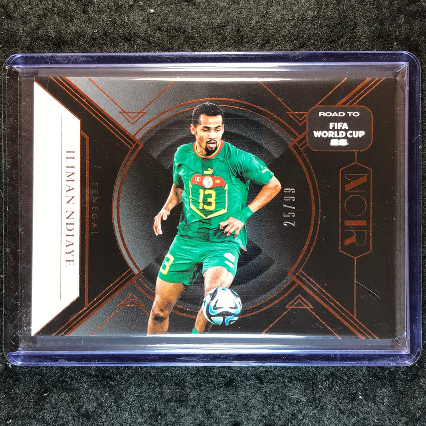2025-26 Noir Road to FIFA World Cup ILIMAN NDIAYE Base Bronze 25/99 #174