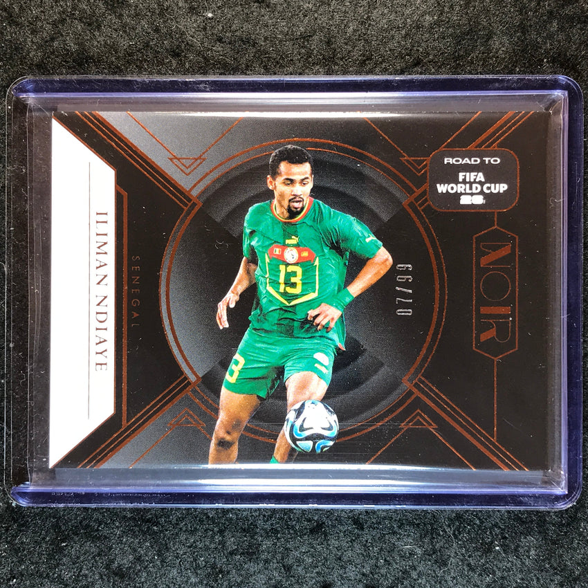 2025-26 Noir Road to FIFA World Cup ILIMAN NDIAYE Base Bronze 7/99 #174