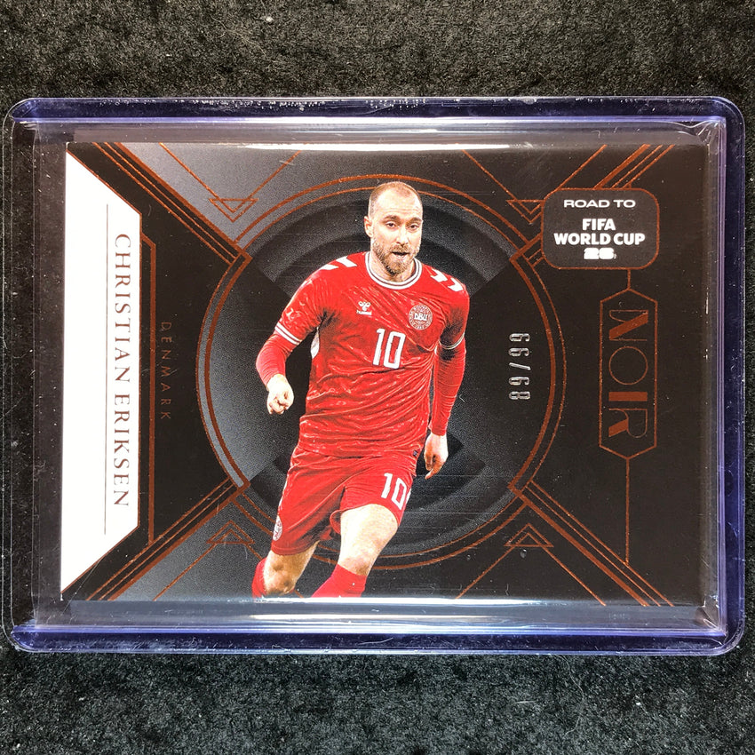 2025-26 Noir Road to FIFA World Cup CHRISTIAN ERIKSEN Base Bronze 89/99 #175