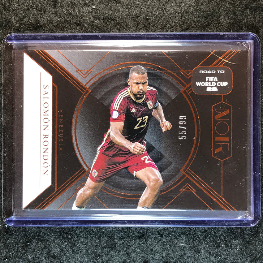 2025-26 Noir Road to FIFA World Cup SALOMON RONDON Base Bronze 55/99 #185