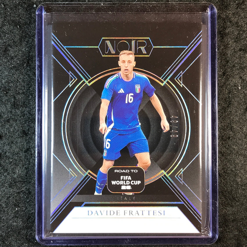 2025-26 Noir Road to FIFA World Cup DAVIDE FRATTESI Base Silver 49/49 #17