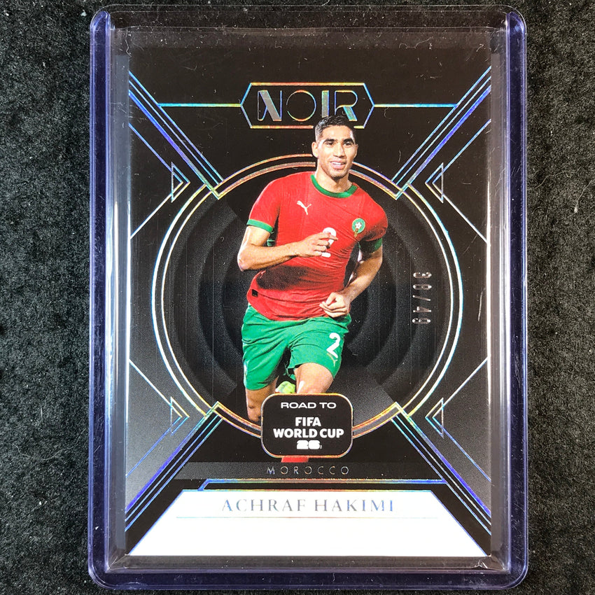 2025-26 Noir Road to FIFA World Cup ACHRAF HAKIMI Base Silver 38/49 #20