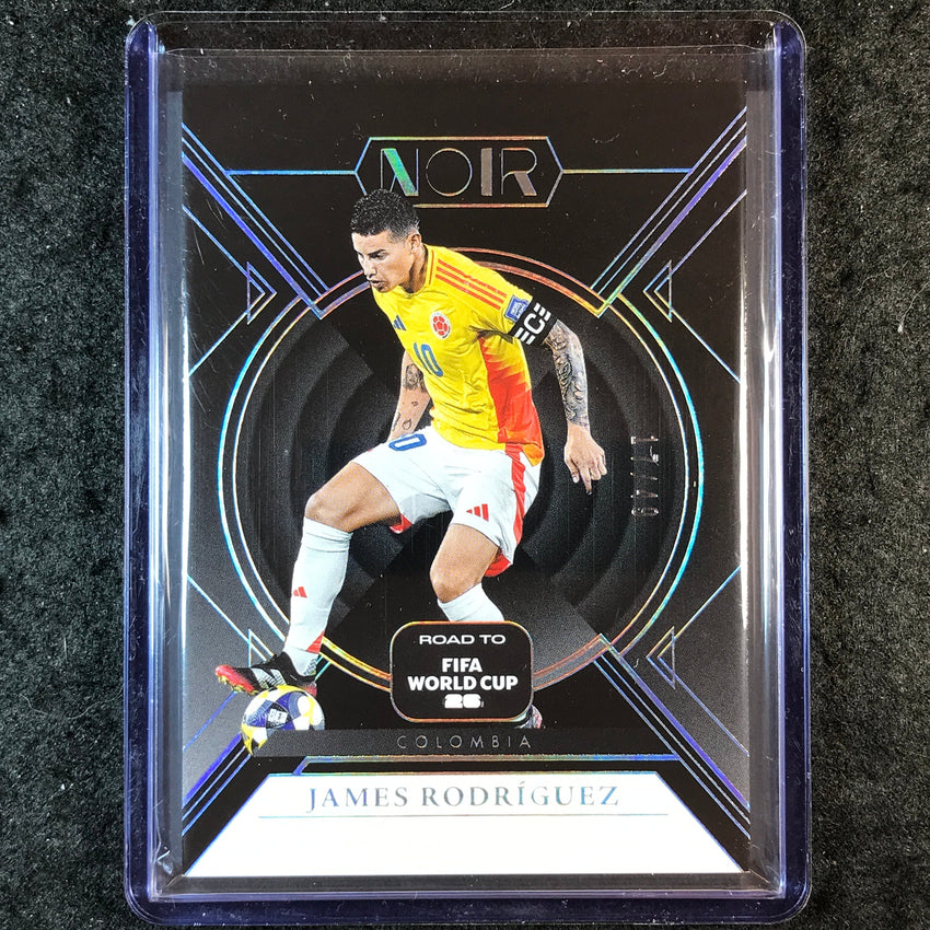 2025-26 Noir Road to FIFA World Cup JAMES RODRIGUEZ Base Silver 17/49 #24