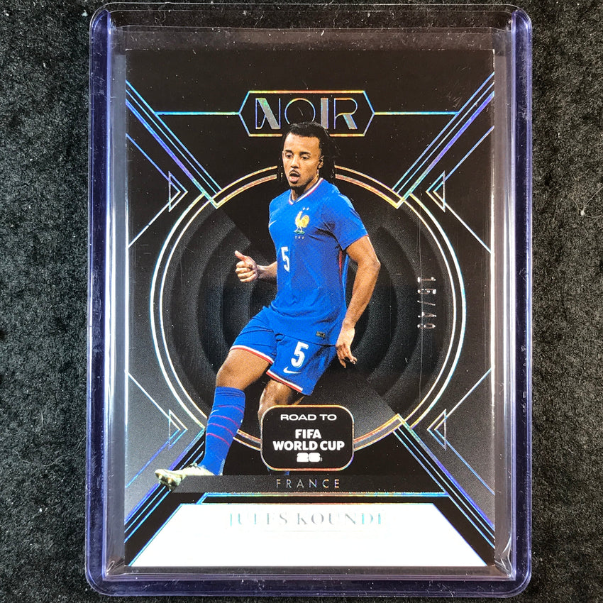 2025-26 Noir Road to FIFA World Cup JULES KOUNDE Base Silver 15/49 #31
