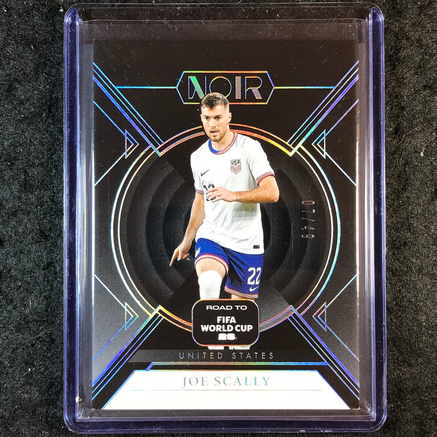 2025-26 Noir Road to FIFA World Cup JOE SCALLY Base Silver 7/49 #41