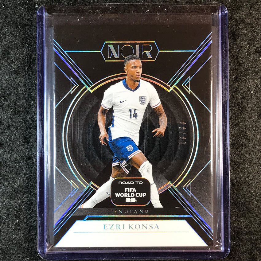2025-26 Noir Road to FIFA World Cup EZRI KONSA Base Silver 44/49 #44