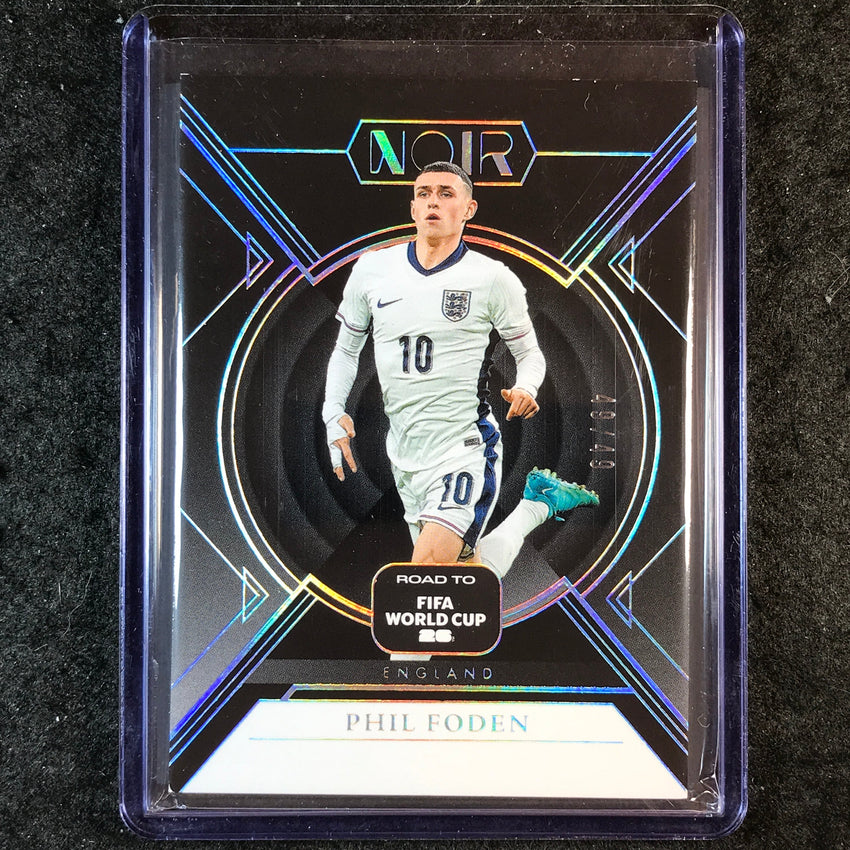 2025-26 Noir Road to FIFA World Cup PHIL FODEN Base Silver 49/49 #48