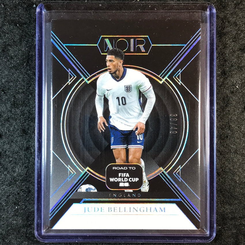 2025-26 Noir Road to FIFA World Cup JUDE BELLINGHAM Base Silver 38/49 #49