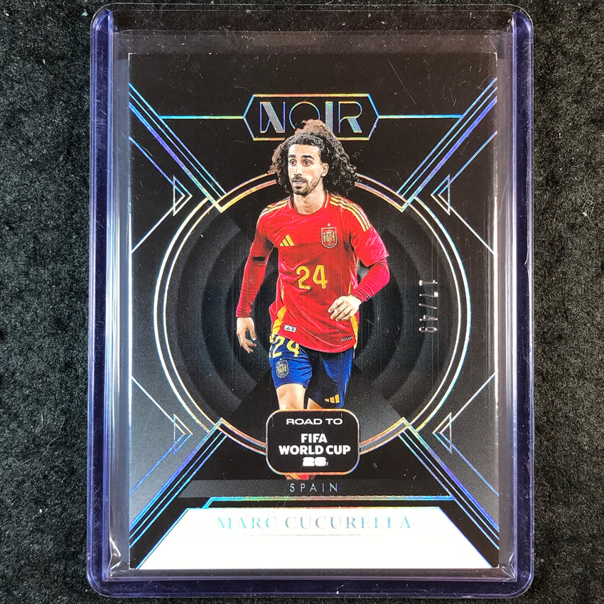 2025-26 Noir Road to FIFA World Cup MARC CUCURELLA Base Silver 17/49 #61