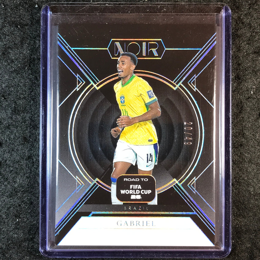 2025-26 Noir Road to FIFA World Cup GABRIEL Base Silver 20/49 #68
