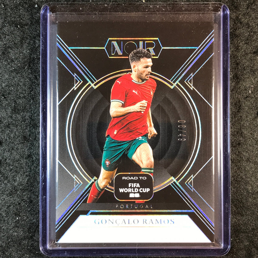 2025-26 Noir Road to FIFA World Cup GONCALA RAMOS Base Silver 6/49 #92