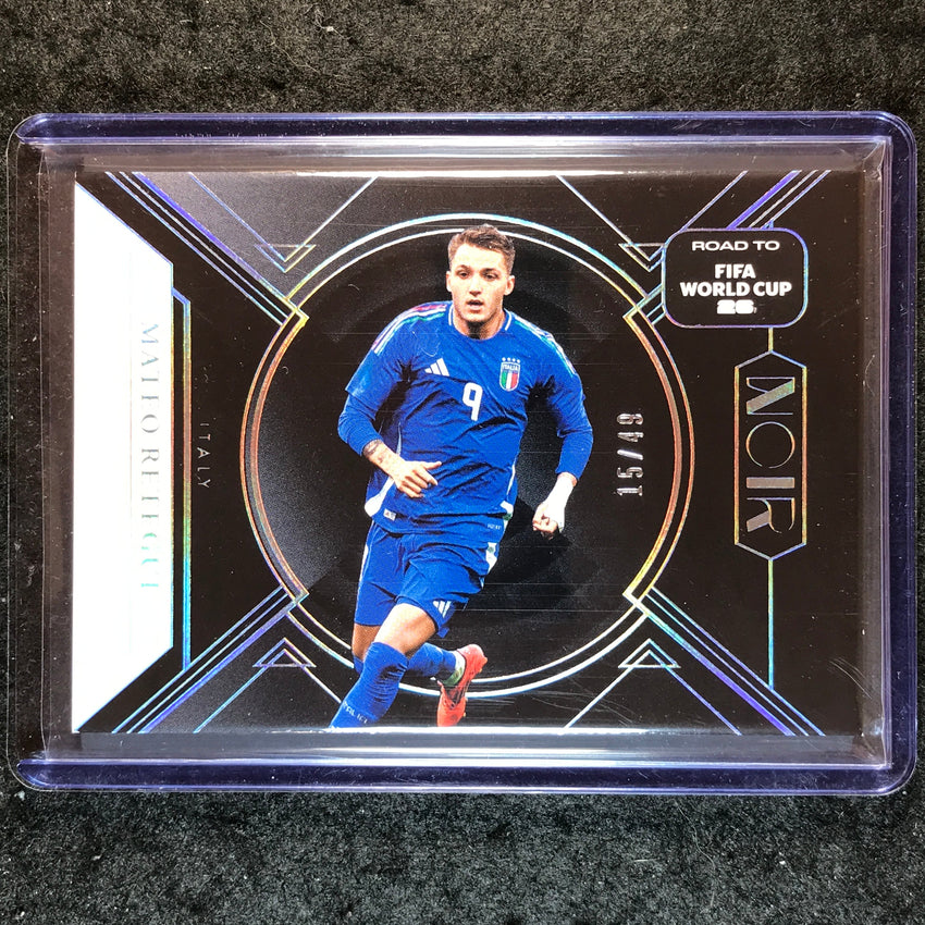 2025-26 Noir Road to FIFA World Cup MATEO RETEGUI Base Silver 15/49 #116