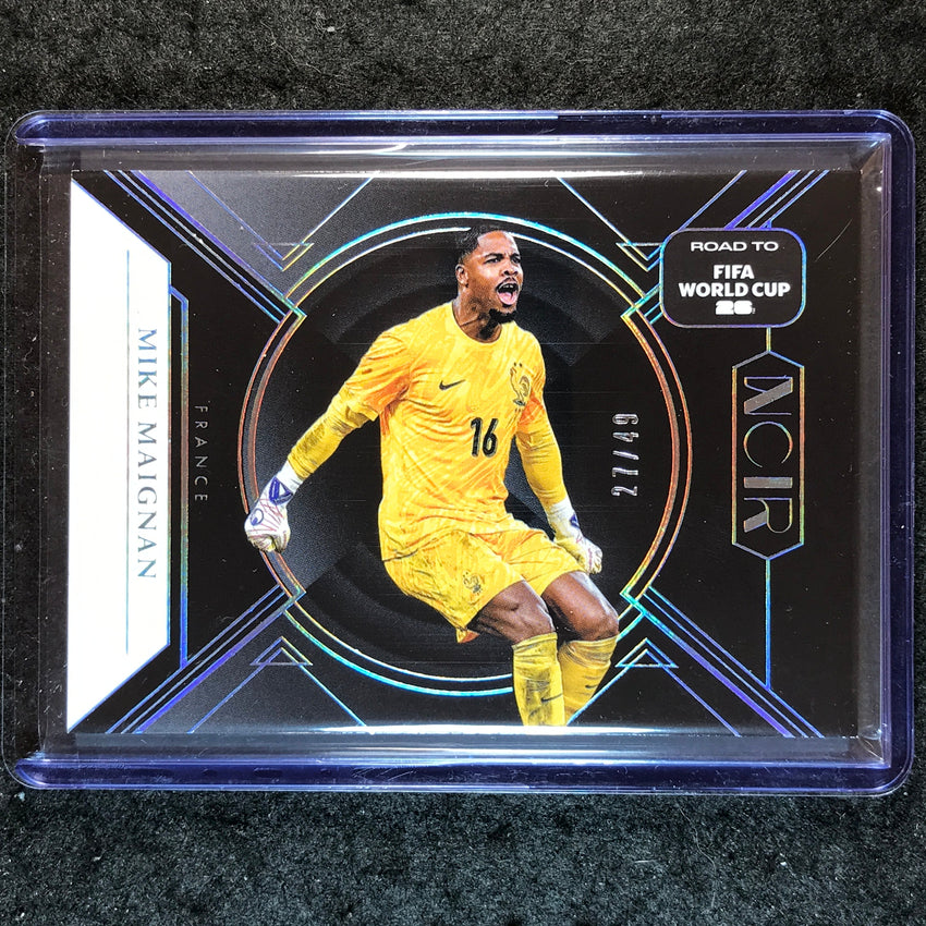 2025-26 Noir Road to FIFA World Cup MIKE MAIGNAN Base Silver 27/49 #129