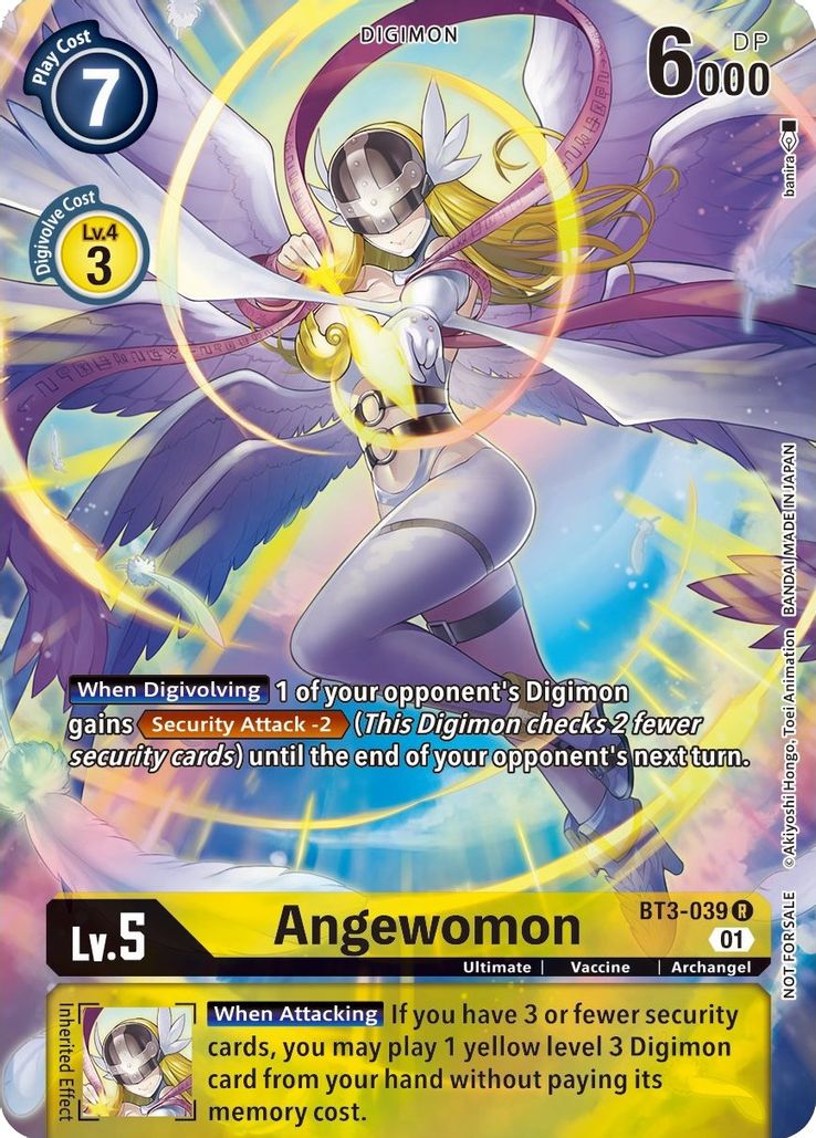 Angewomon - BT3-039 - 1-year Anniversary Box Topper Release Special Booster Promo