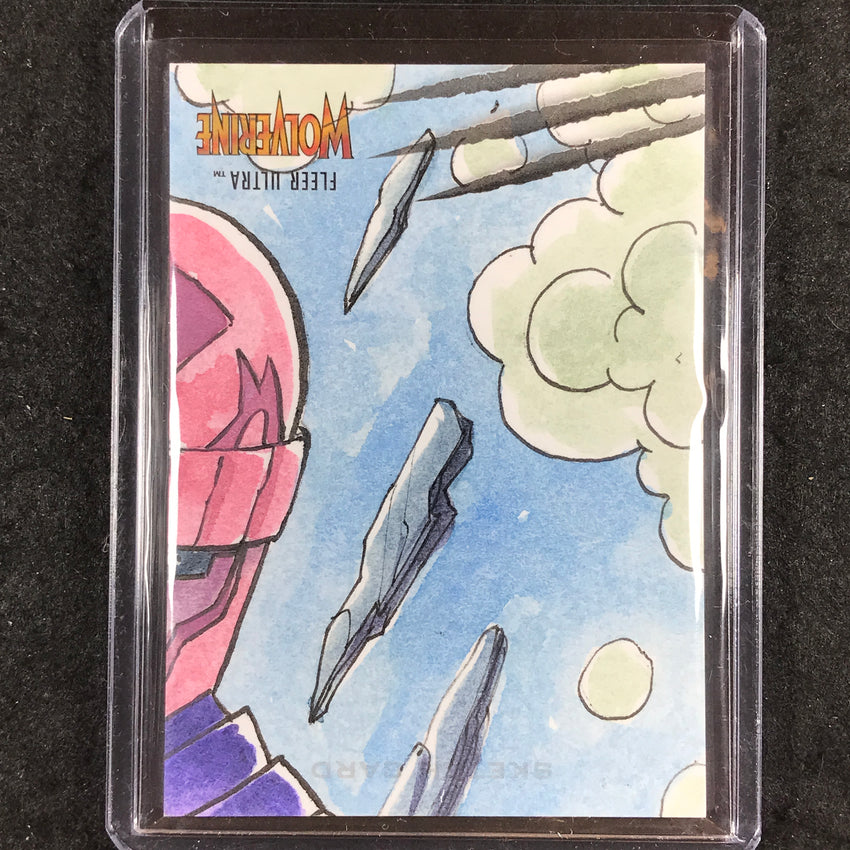 2023 Fleer Ultra Wolverine SENTINEL 6 Part Puzzle Sketch 1/1 AL STEFANO