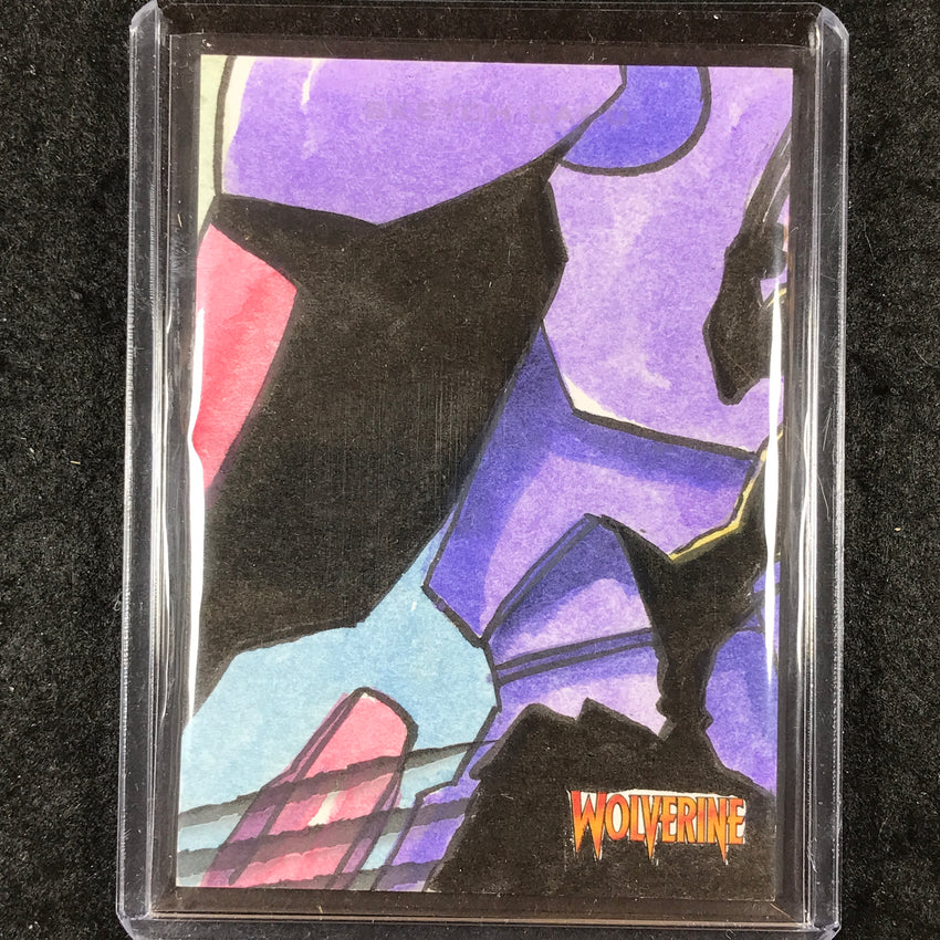 2023 Fleer Ultra Wolverine SENTINEL 6 Part Puzzle Sketch 1/1 AL STEFANO