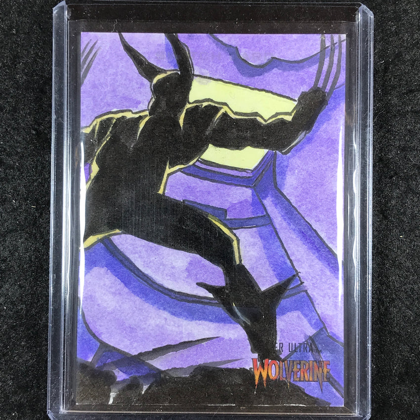 2023 Fleer Ultra Wolverine SENTINEL 6 Part Puzzle Sketch 1/1 AL STEFANO
