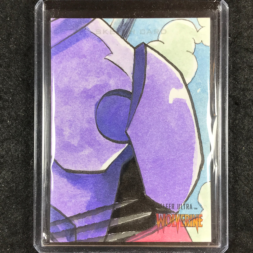 2023 Fleer Ultra Wolverine SENTINEL 6 Part Puzzle Sketch 1/1 AL STEFANO