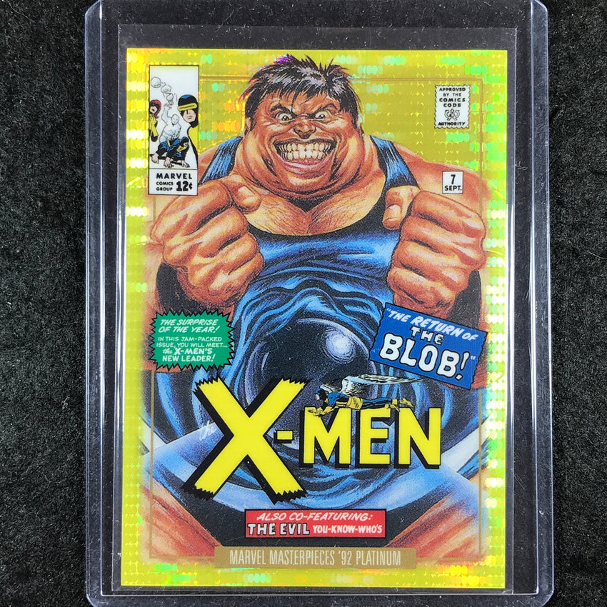 2024 Marvel Masterpieces '92 Platinum BLOB Variant Cover Seismic Gold 92/92 #1