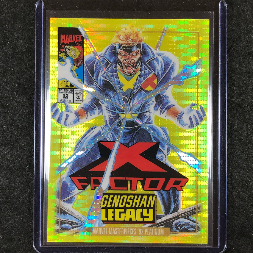 2024 Marvel Masterpieces '92 Platinum HAVOK Variant Cover Seismic Gold 62/92 #35