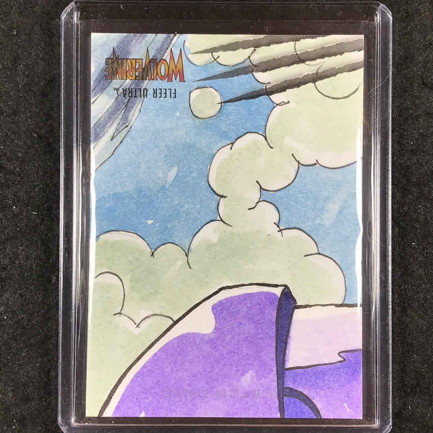 2023 Fleer Ultra Wolverine SENTINEL 6 Part Puzzle Sketch 1/1 AL STEFANO