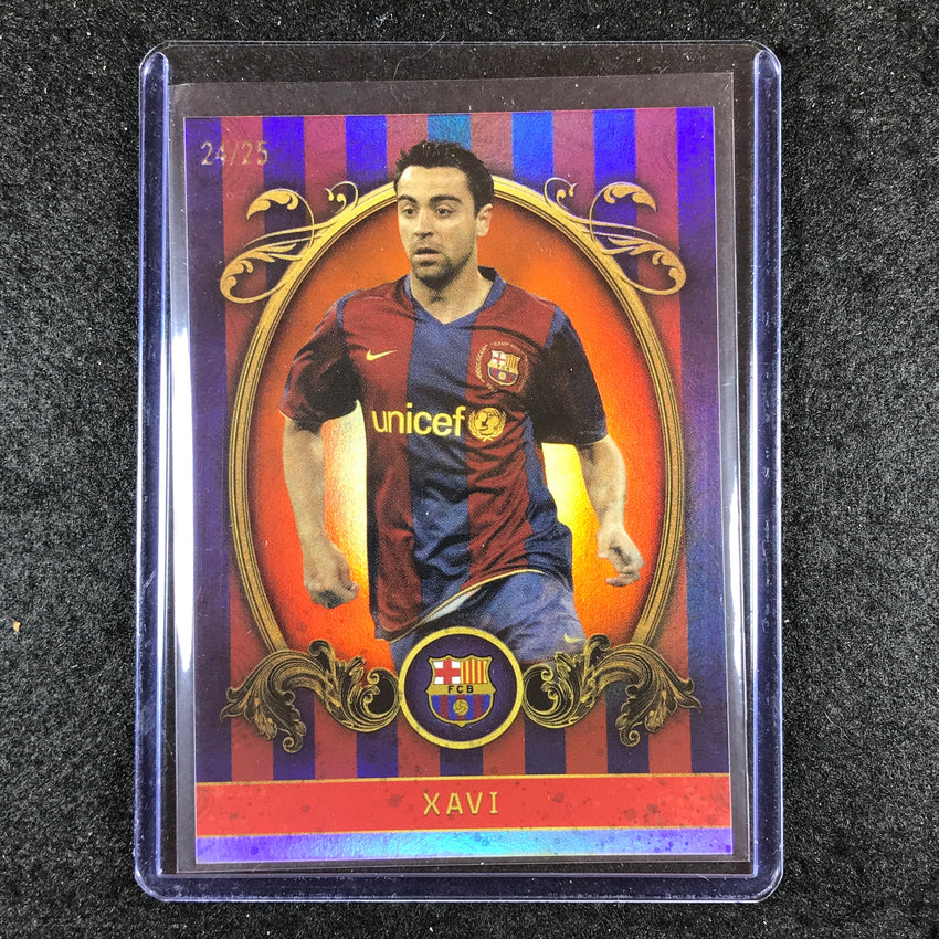 2023-24 Topps Barcelona XAVI Vintage Barca Orange Foil 24/25