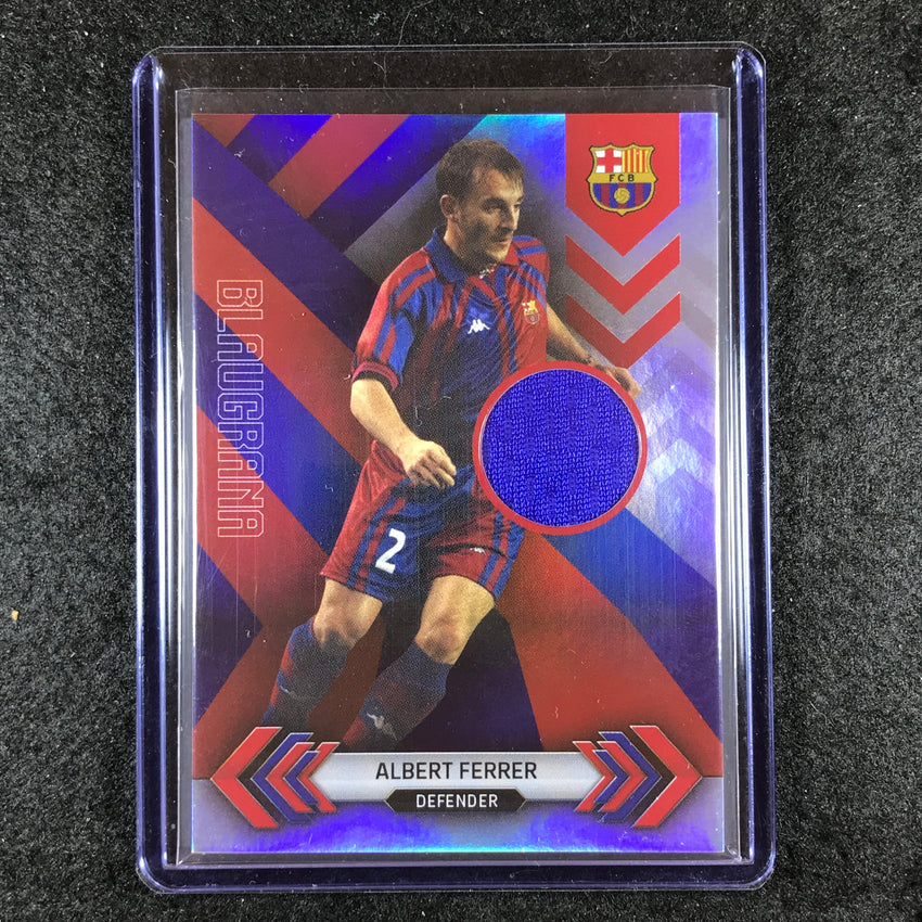 2023-24 Topps Barcelona ALBERT FERRER Blaugrana Relic Jersey #AF