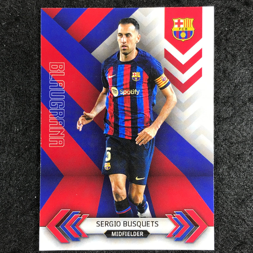 2023-24 Topps Barcelona SERGIO BUSQUETS Blaugrana Base #9