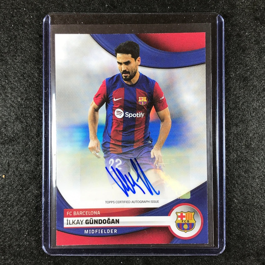 2023-24 Topps Barcelona ILKAY GUNDOGAN First Team Base Auto #IG
