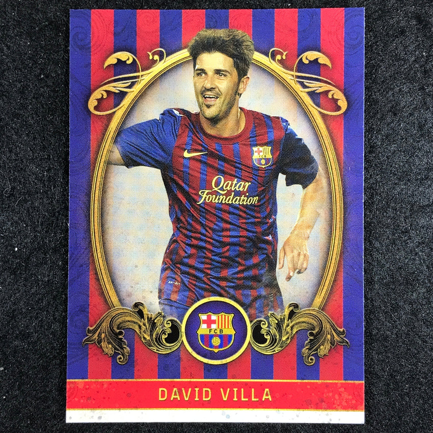 2023-24 Topps Barcelona DAVID VILLA Vintage Barca Base #7
