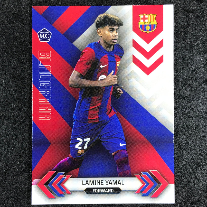 2023-24 Topps Barcelona LAMINE YAMAL Blaugrana Rookie Base #1
