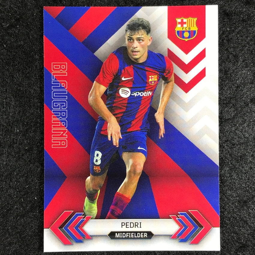 2023-24 Topps Barcelona PEDRI Blaugrana Base #5